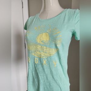 Roxy Girls Tshirt in Mint